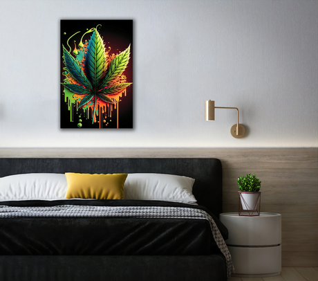 A Rasta Harmony Canvas Print - WallLumi Canvases