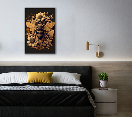 Bee's Paradise Canvas Print - WallLumi Canvases