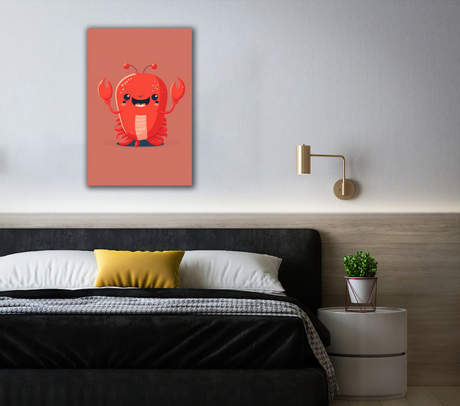 Chibi Lobster Canvas Print - WallLumi Canvases