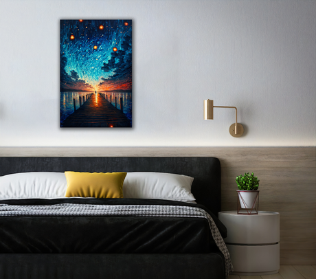 Coastal Pier Canvas Print - WallLumi Canvases