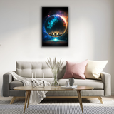 Galactic Dreamscape Canvas Print - WallLumi Canvases