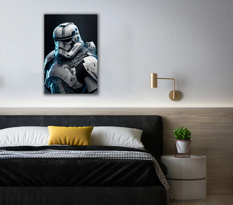 Galactic Enforcer Canvas Print - WallLumi Canvases