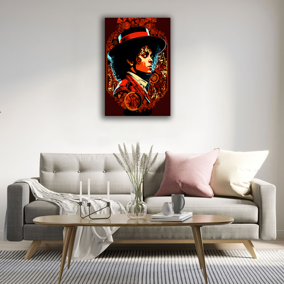 Michael Jackson: The Icon Canvas Print - WallLumi Canvases