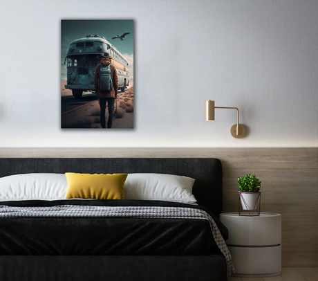 One More For The Road Canvas Print - WallLumi Canvases