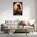 Samurai Sashiko Canvas Print - WallLumi Canvases
