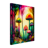 Psychedelic Fungi Canvas Print - WallLumi Canvases
