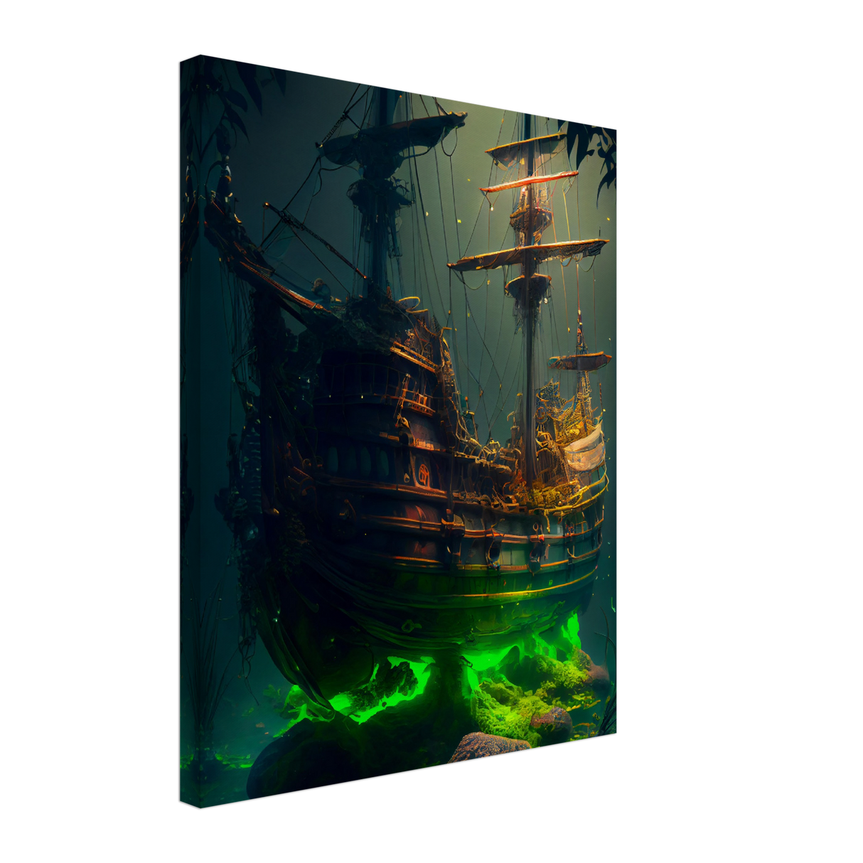 Sunken Treasure Ship - WallLumi
