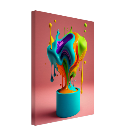 Liquid Motion Canvas Print - WallLumi Canvases