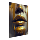 Golden Beauty Canvas Print - WallLumi Canvases