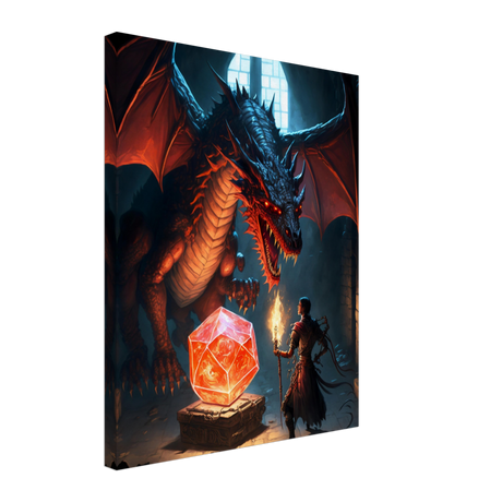 The Dungeon Delve Canvas Print - WallLumi Canvases