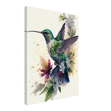 Floral Flutter Canvas Print - WallLumi Canvases