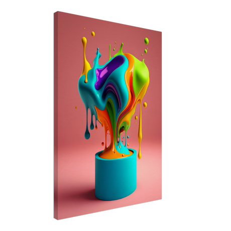 Liquid Motion Canvas Print - WallLumi Canvases