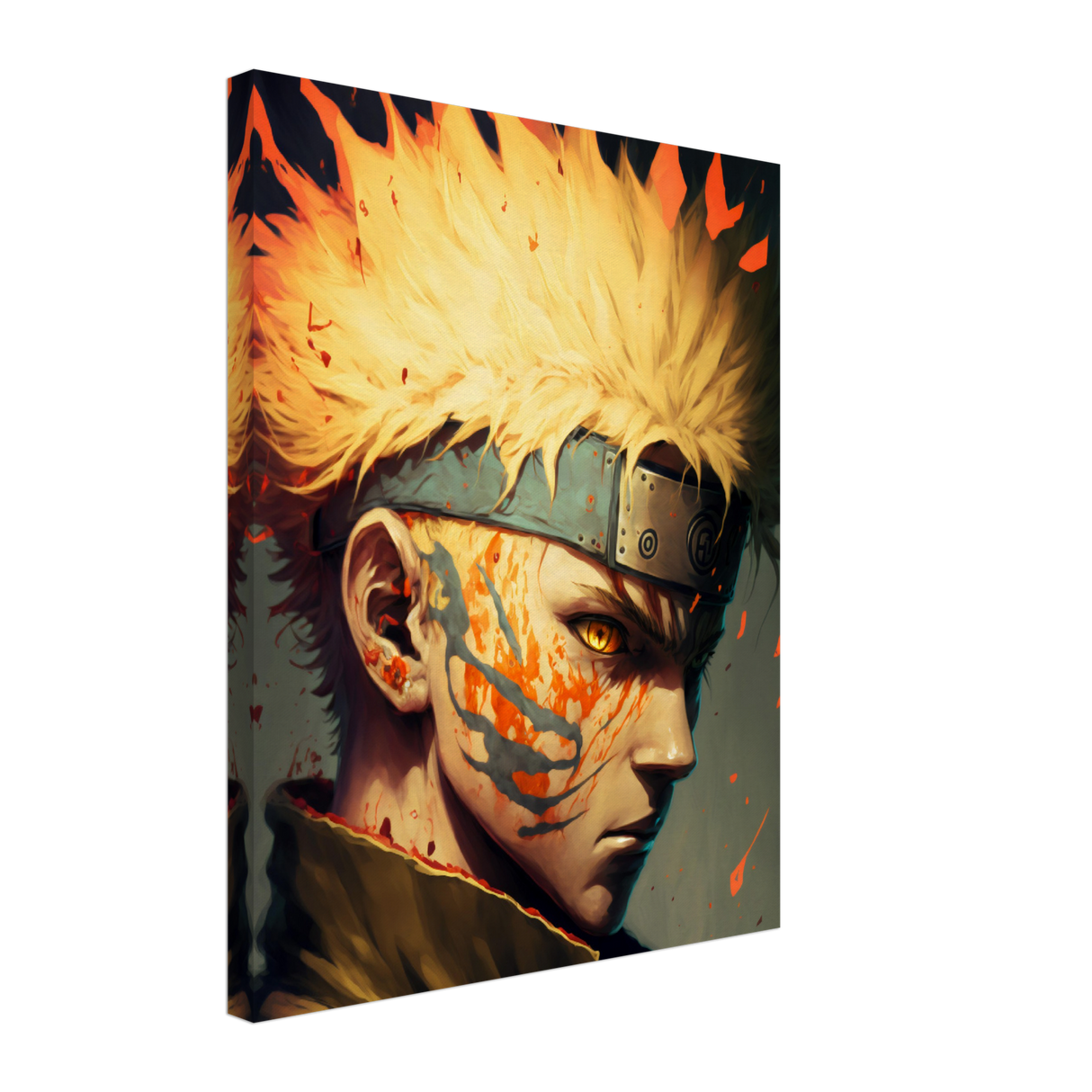 Naruto's Triumph Canvas Print - WallLumi Canvases
