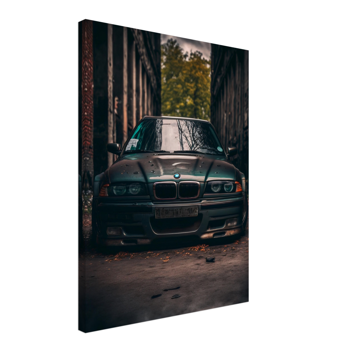 BMW E36 Menace Canvas Print - WallLumi Canvases