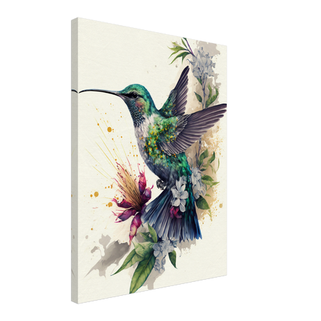 Floral Flutter Canvas Print - WallLumi Canvases