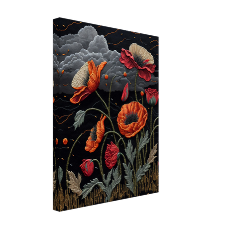 Threaded Botanicals Canvas Print - WallLumi Canvases