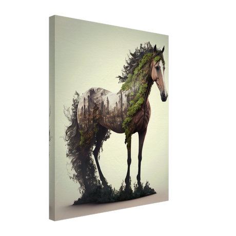 Nature's Equine Canvas Print - WallLumi Canvases