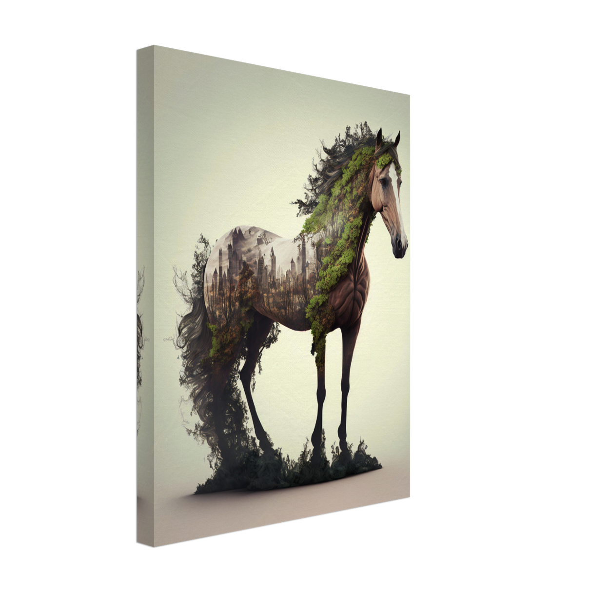 Nature's Equine Canvas Print - WallLumi Canvases