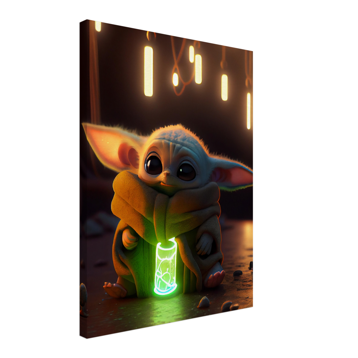 Baby Yoda - WallLumi