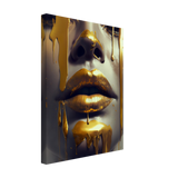 Golden Beauty Canvas Print - WallLumi Canvases